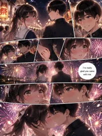 Anime Comic Generator Output