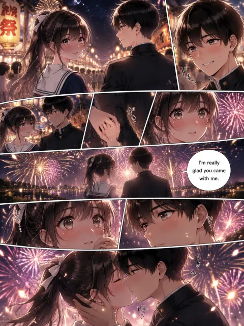 Anime Comic Generator Output