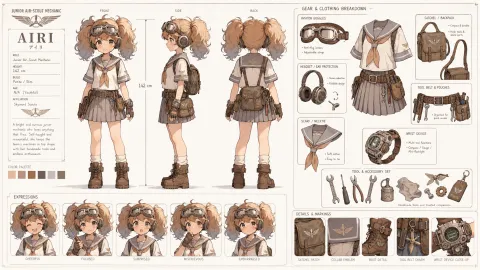 Character Info Sheet Output