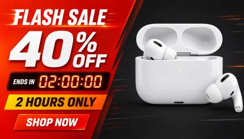 Flash Sale Banner Output