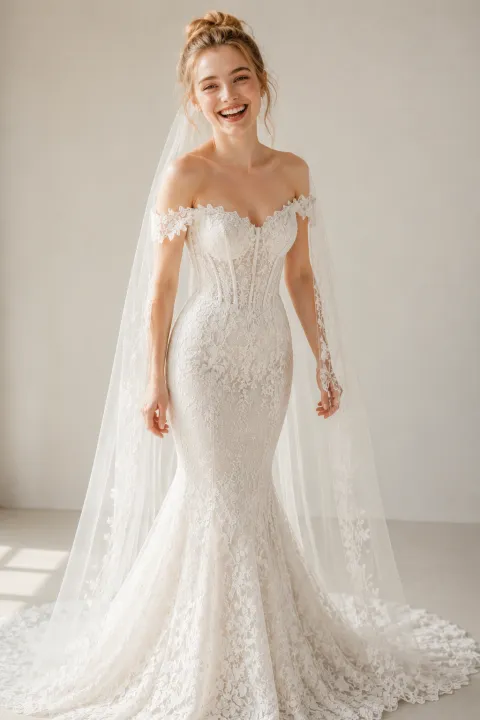 Wedding Dress Try On Output
