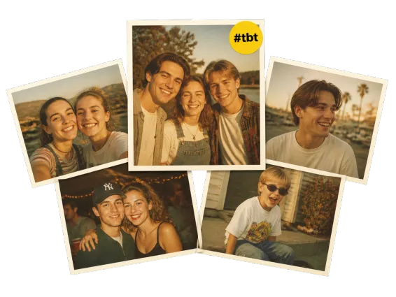 Usecase 2 Throwback Photo Prints With 90s Film Look
