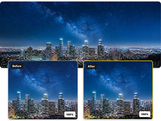 Usecase 2 Night Sky Grain Reduced