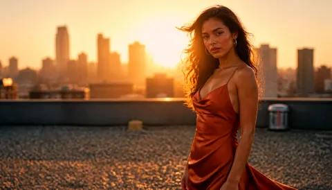 Rooftop Sunset
