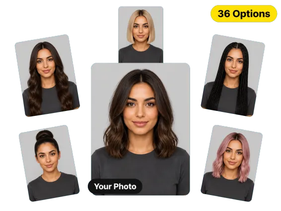 Why Choose 1 One Photo Tried In Six Hairstyles