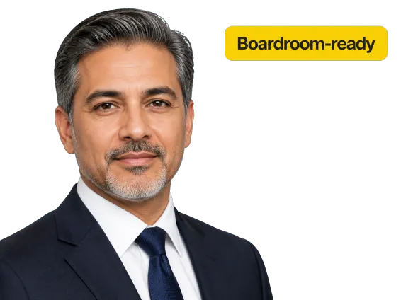 Usecase 4 Executive Boardroom Headshot