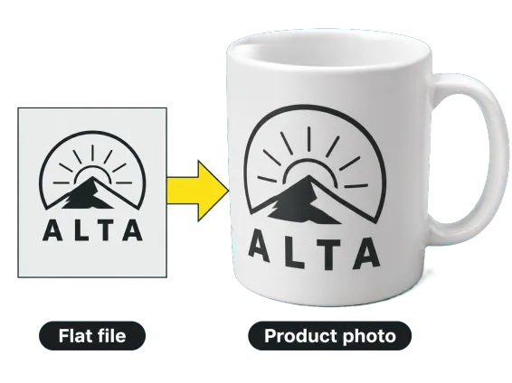 What Is 1 Flat Design File Becomes Photorealistic Product Mockup