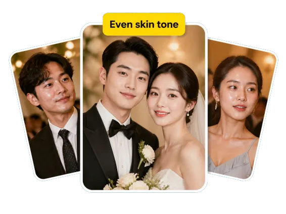 Usecase 3 Wedding Guests Even Skin Tone