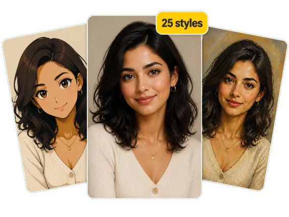 What Is One Face Many Ai Portrait Styles