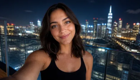 Rooftop Night