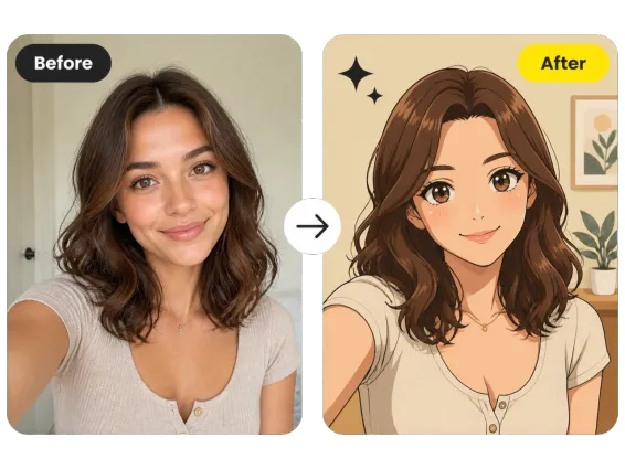 Usecase 1 Everyday Photo To Anime Selfie