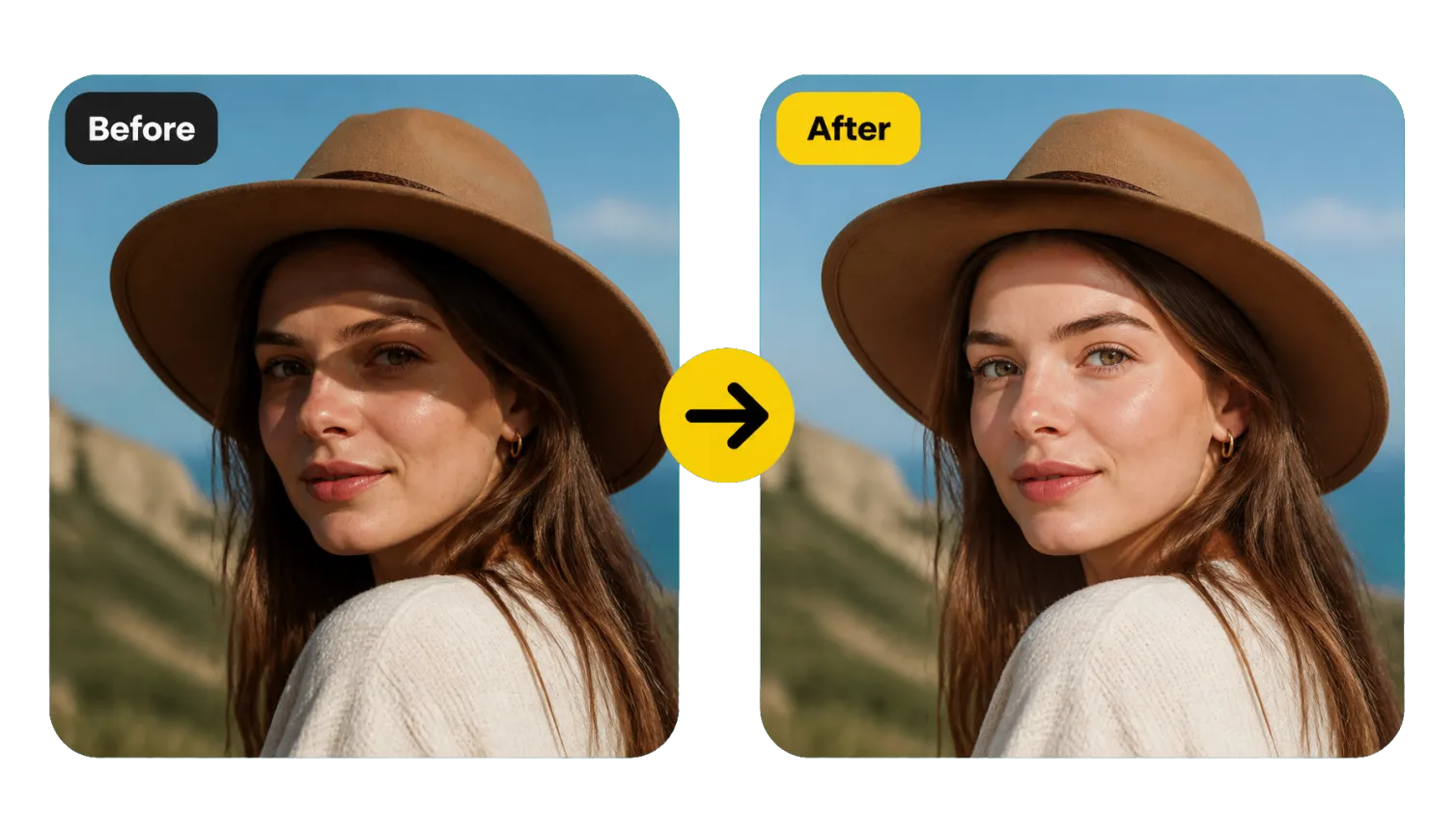 Hero Before After Ai Shadow Remover Portrait