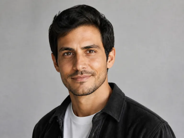 After The Expression Edit The Same Headshot Has A Warm Realistic Smile For Social Profiles Avatars And Story Posts