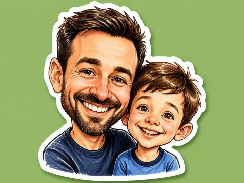Caricature Duo