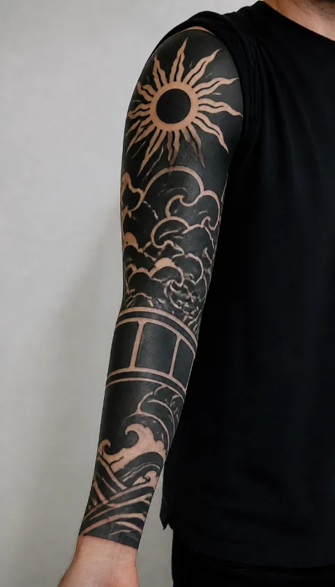 Blackwork Sleeve