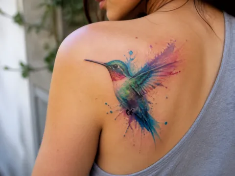 Watercolor Shoulder