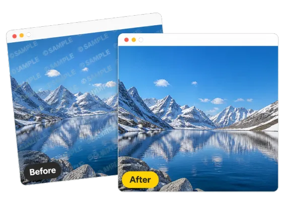 Usecase 3 Screenshot Watermark Marks Cleared