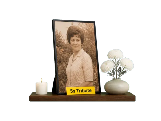 Usecase 2 Animated Portrait On A Memorial Table Frame
