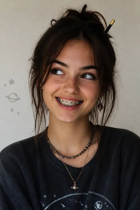 Funny Braces Filter Try On Result After