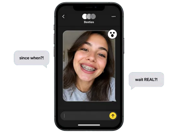 Usecase 2 Braces Selfie Group Chat Prank Reactions