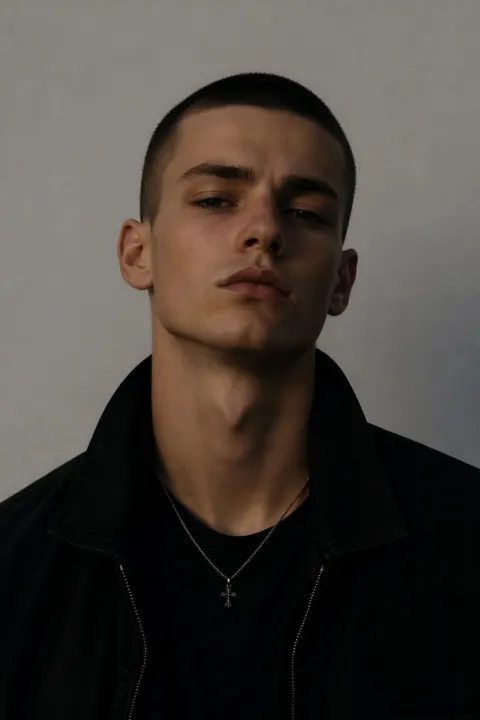 Young Guy Tries A Buzz Cut After