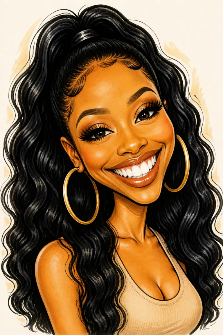 Expressive Character Caricature For Social Content After