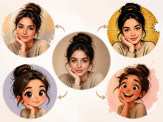 Vorla Caricature Maker Features And Style Options