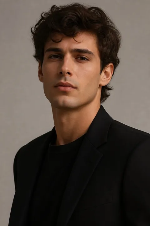 Artistic Young Man Trying A Clean Shaven Style After