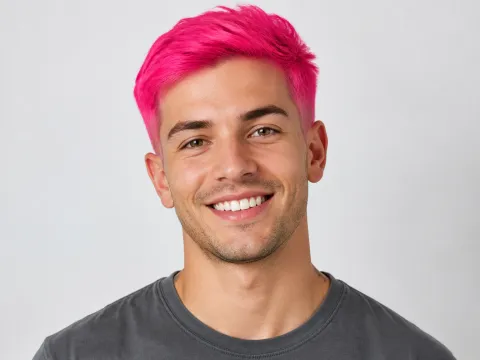 Hot Pink Men