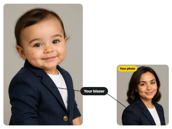Why Choose 1 Baby Wears The Same Navy Blazer As Adult