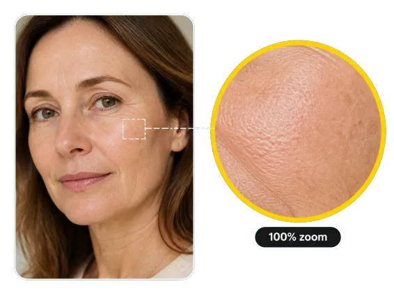 Usecase 4 Photoreal Portrait Skin Texture Macro