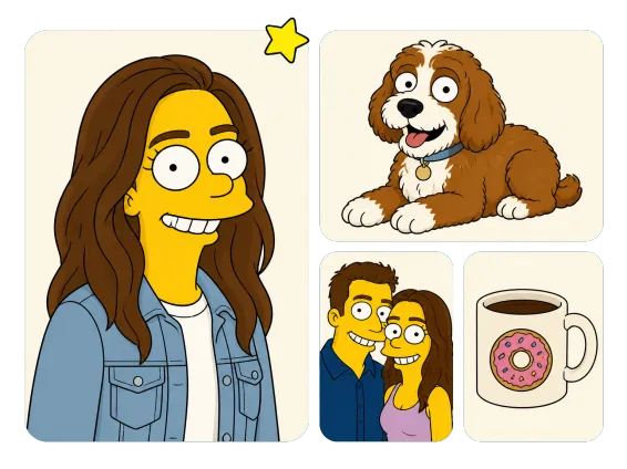 Why Choose 1 Any Photo Becomes Simpsons Character