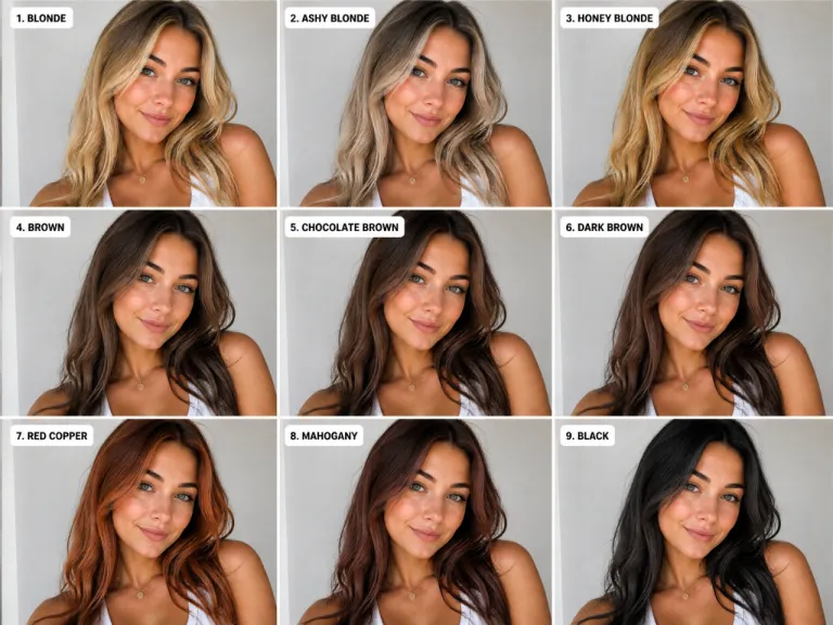 Virtual Hair Color Try On Ideas Before You Dye After