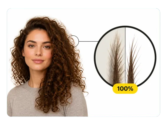 Why Choose 1 Hair Strands Kept Clean On Pure White Background