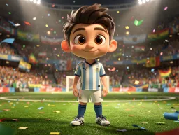 Cartoon Soccer Superstar