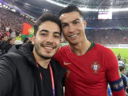 Selfie With a Soccer Superstar